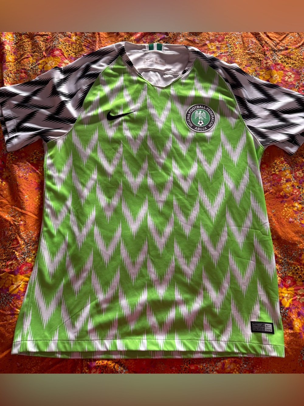 Authentic Nigeria FIFA World Cup 2018 Kit / Jersey L